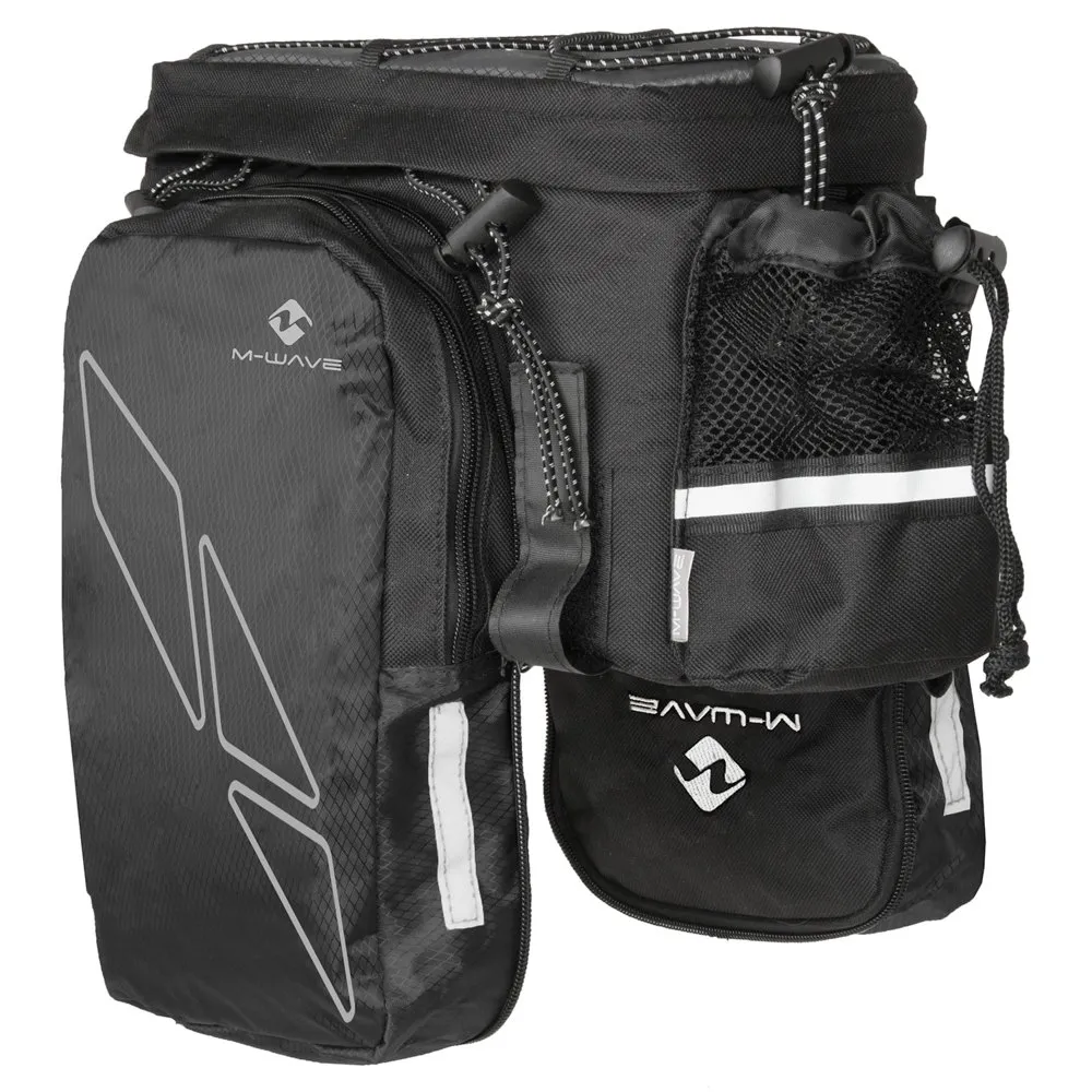 M-Wave Amsterdam EXP Pannier Väska, Black, One Size M-Wave Amsterdam EXP Pannier Väska, Black, One Size