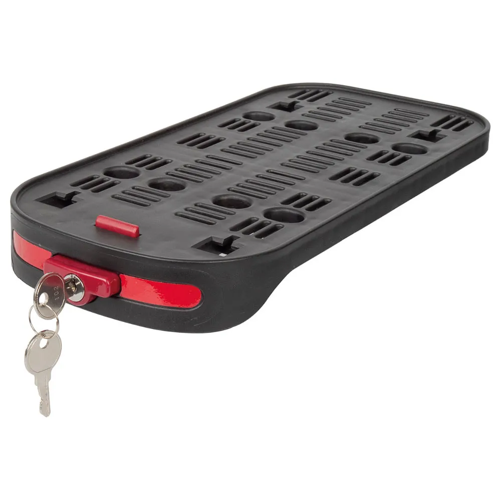 M-Wave Amsterdam Qr Conlock Pakethållare, Black, One Size