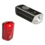 M-Wave Atlas 20 Usb Cykellampset, Black, One Size