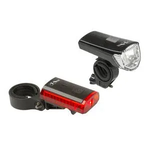 M-Wave Atlas K11 Ljussett, Black, 70 Lumens M-Wave Atlas K11 Ljussett, Black, 70 Lumens