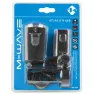 M-Wave Atlas K11 Ljussett, Black, 70 Lumens