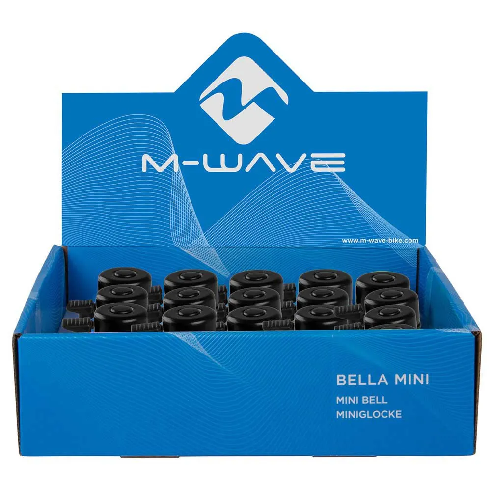 M-Wave Bella Mini Cykelklocka, Black, One Size M-Wave Bella Mini Cykelklocka, Black, One Size