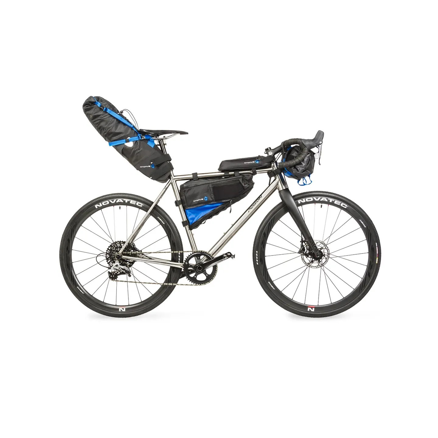 M-Wave BP Front Styrväska, Black, One Size