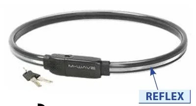 M-Wave Cable Lock Lås