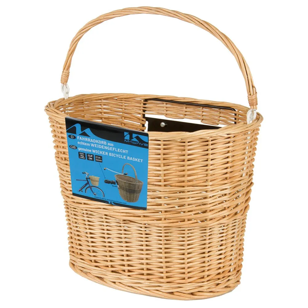 M-Wave Clip Bar Wicker Korg, Black, One Size M-Wave Clip Bar Wicker Korg, Black, One Size
