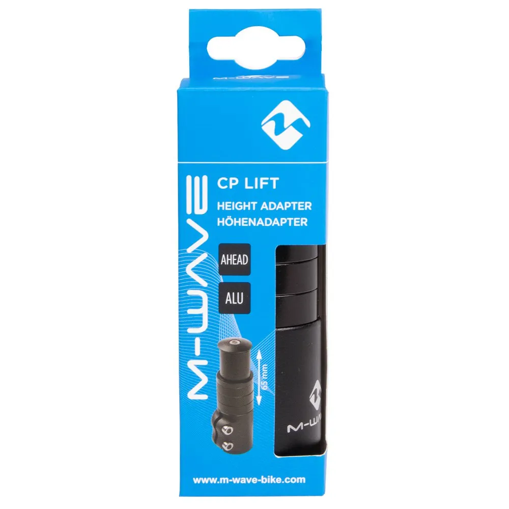 M-Wave Cp Lift Height Adapter, Black, One Size M-Wave Cp Lift Height Adapter, Black, One Size