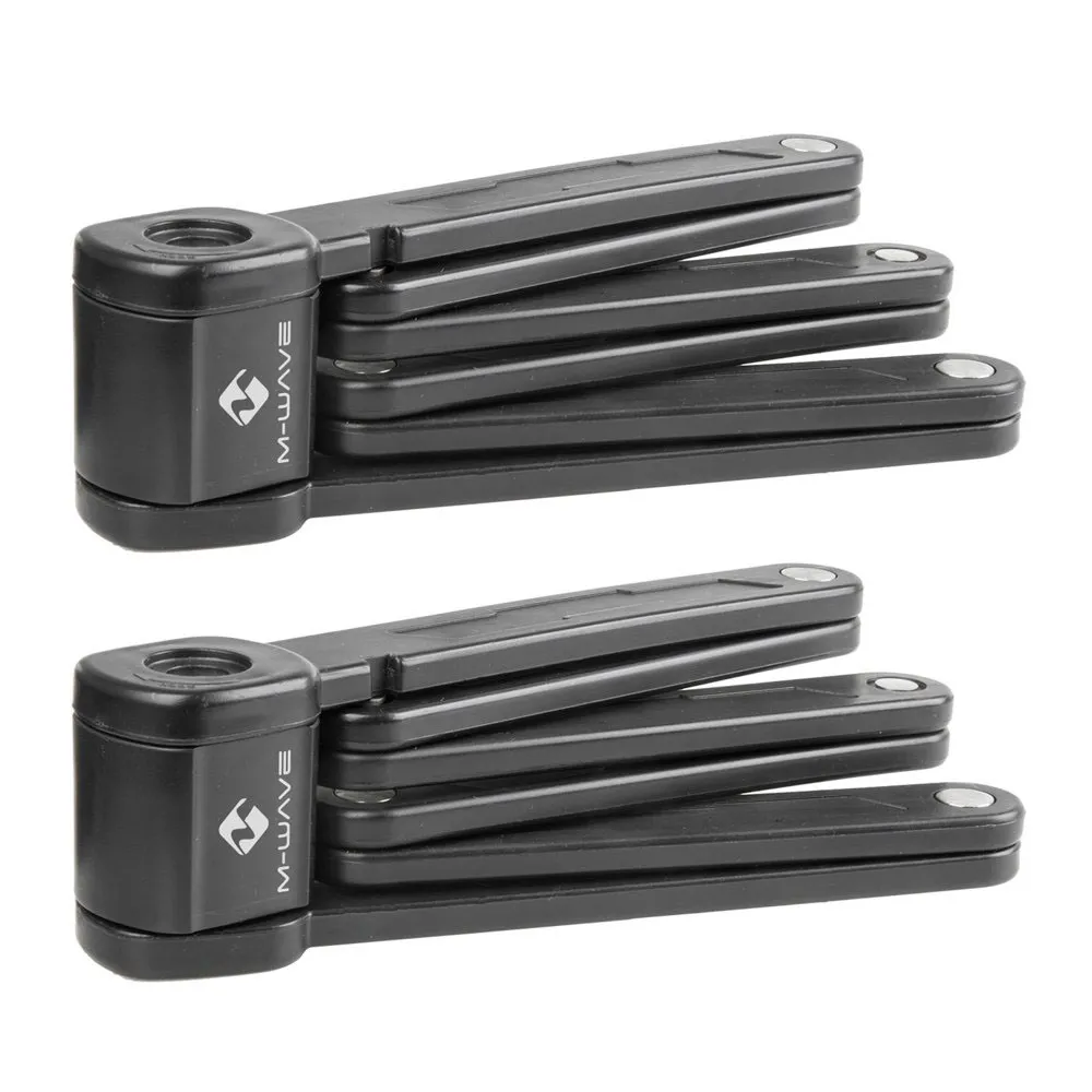 M-Wave F 875-6 Twin Hopfällbart Lås, Black, 875mm