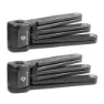 M-Wave F 875-6 Twin Hopfällbart Lås, Black, 875mm