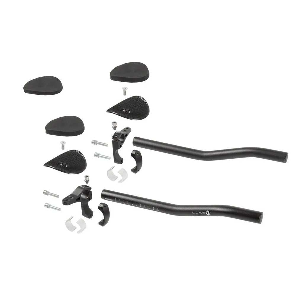 M-Wave F Aerobars, Black, 25.4/31.8mm M-Wave F Aerobars, Black, 25.4/31.8mm