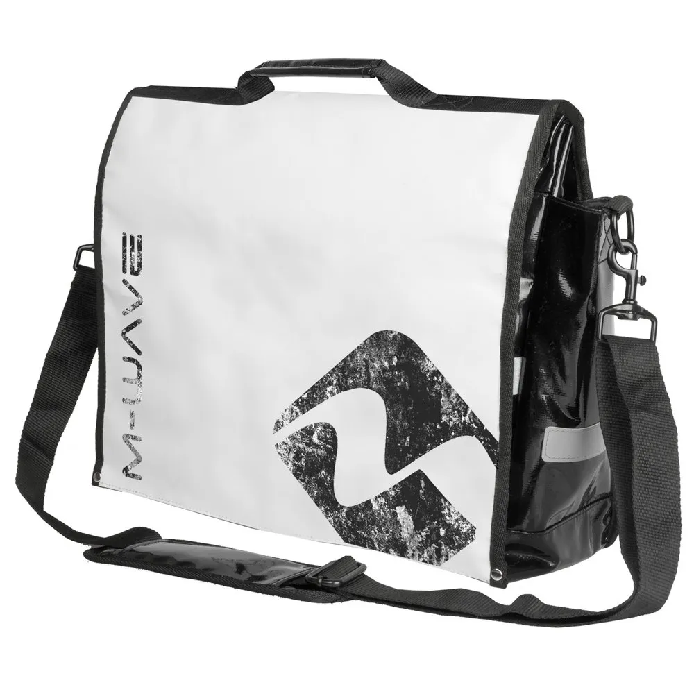 M-Wave Lockers Bay Cykelväska 25l, White / black, One Size M-Wave Lockers Bay Cykelväska 25l, White / black, One Size