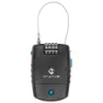 M-Wave Lock´n´roll Alarm Kabellås, Black, 2 x 600mm