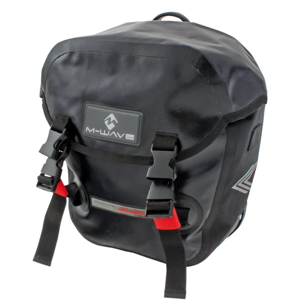 M-Wave Manitoba 2x12.5l Sidoväskor, Matt black, One Size M-Wave Manitoba 2x12.5l Sidoväskor, Matt black, One Size