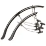 M-Wave Mud Max Race Qr 33 Ext 28´´ Skärmset, Black, 28" - 700