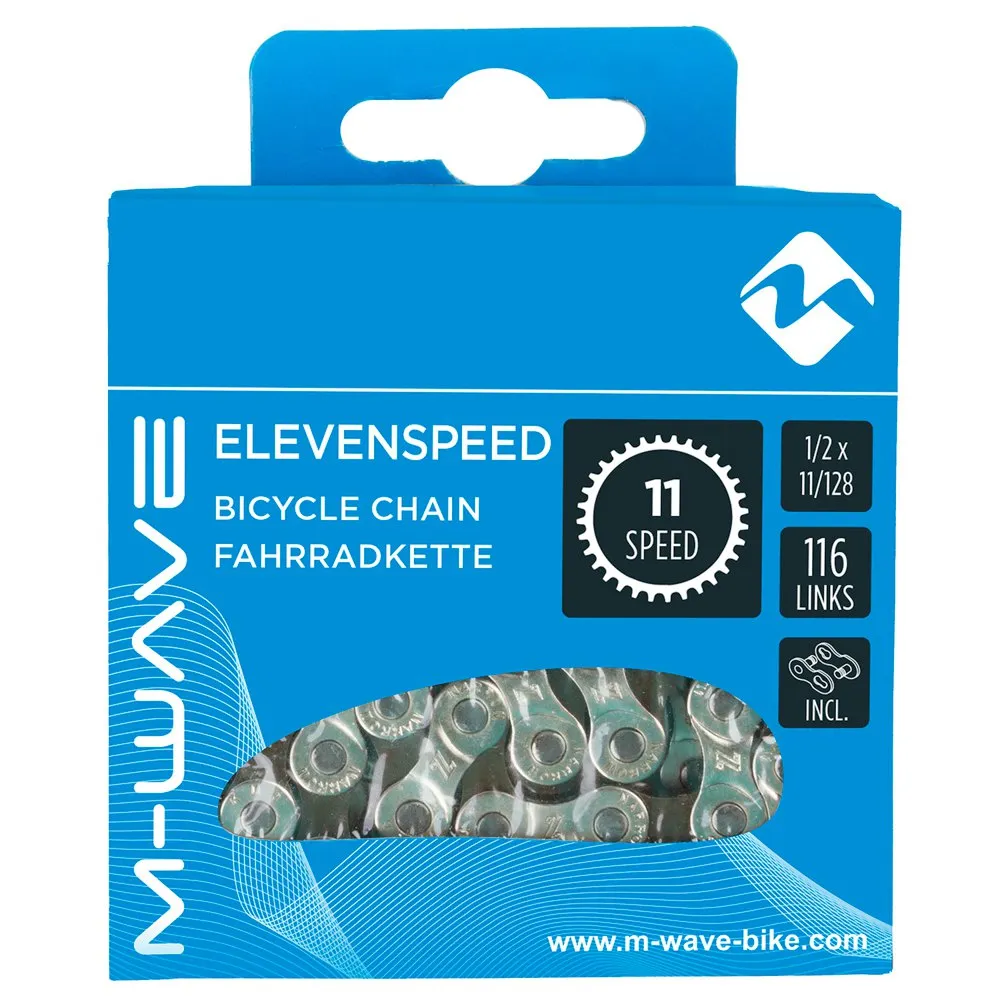M-Wave Road/mtb Kedja, Grey, 116 Links