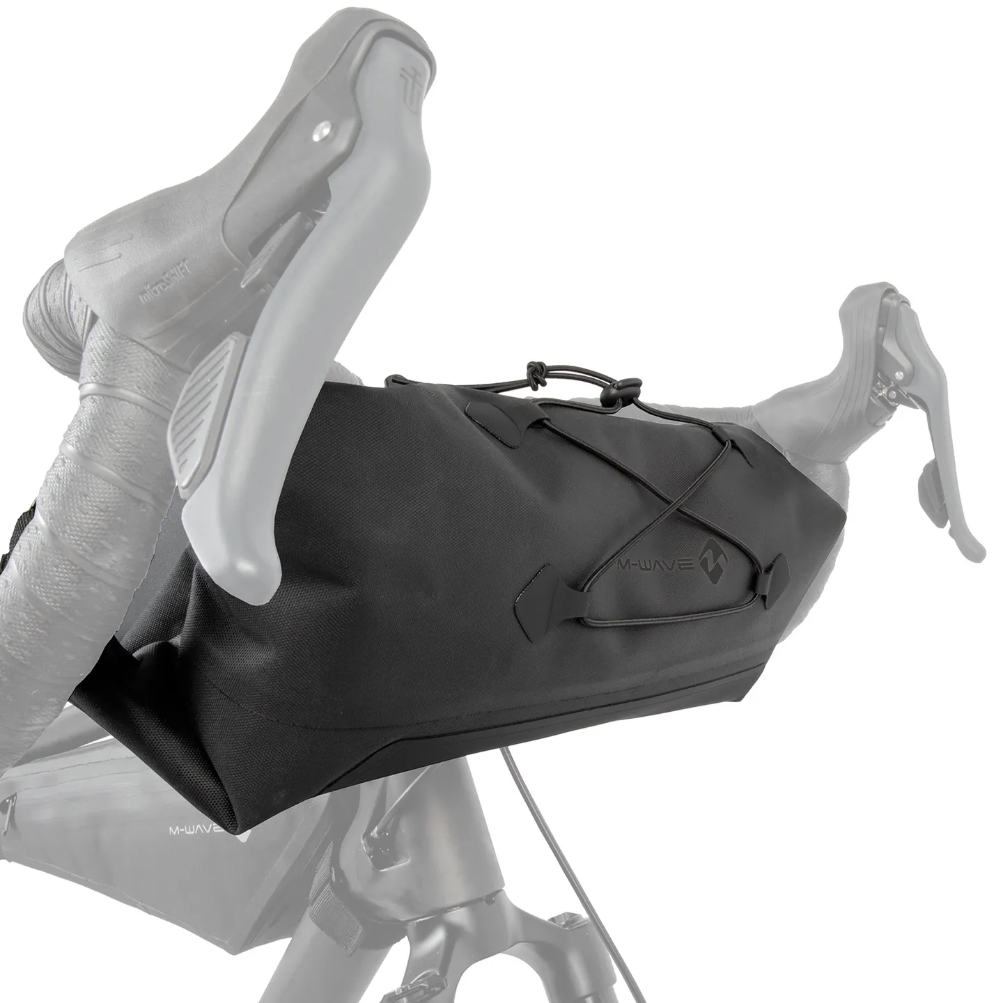 M-Wave Rough Ride II L Styrväska, Black, L