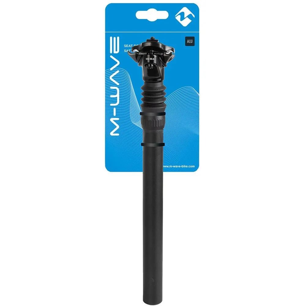 M-Wave Sp-c3 Fjädringsstolpe, Black, 350mm, 27.2mm