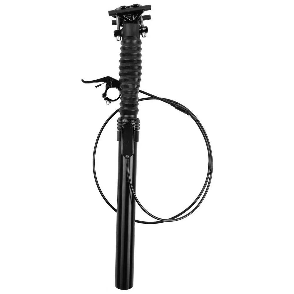 M-Wave Sp110-adj Qr Dropperstolpe, Black aluminium, 335-445mm, 31.6mm M-Wave Sp110-adj Qr Dropperstolpe, Black aluminium, 335-445mm, 31.6mm