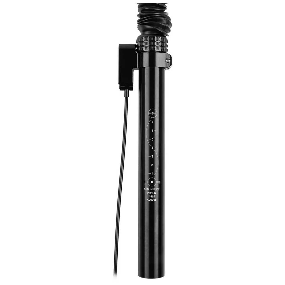 M-Wave Sp110-adj Qr Dropperstolpe, Black aluminium, 335-445mm, 31.6mm M-Wave Sp110-adj Qr Dropperstolpe, Black aluminium, 335-445mm, 31.6mm
