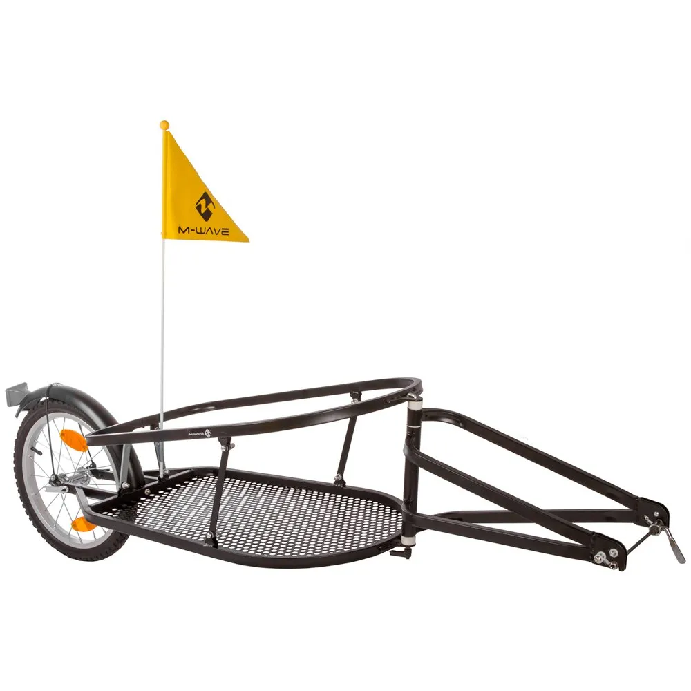 M-Wave Stalwart Single 40 Cykelkärra, Black, Max 27kg