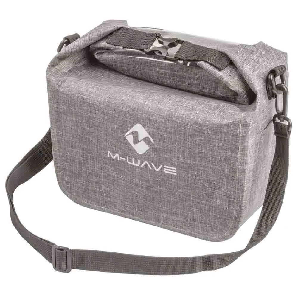 M-Wave Suburban Styrväska 7l, Grey melange, One Size M-Wave Suburban Styrväska 7l, Grey melange, One Size