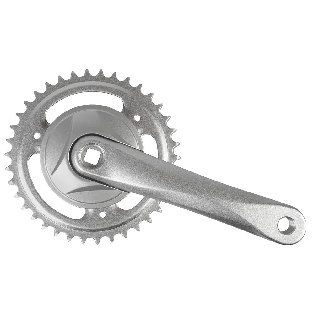 M-Wave Sxt Jis 1s Vevparti, Silver, 170mm, 38t