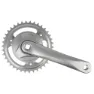 M-Wave Sxt Jis 1s Vevparti, Silver, 170mm, 38t
