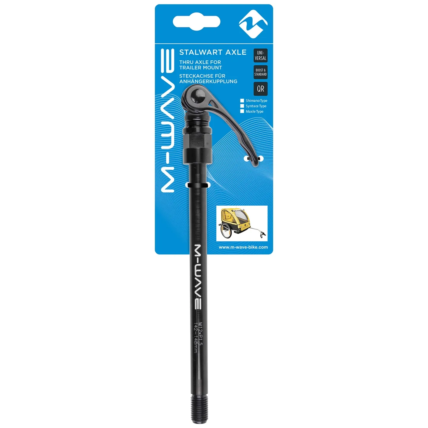M-Wave Thru-axle Shimano