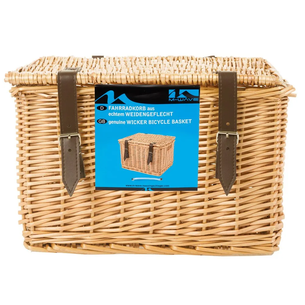 M-Wave Universal Wicker Korg, Brown, One Size