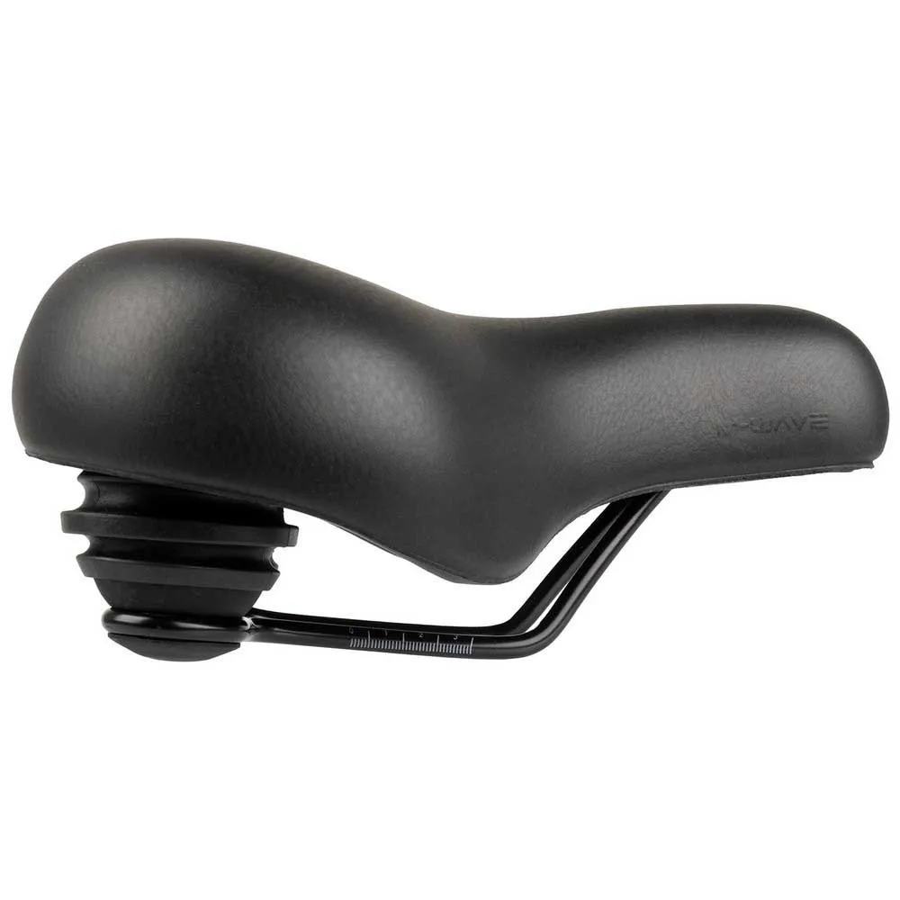 M-Wave Vacu City Xl Cykelsadel, Black, 200mm