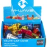 M-Wave Ventilkåpa Av/fv 30 Enheter, Multicolor, One Size