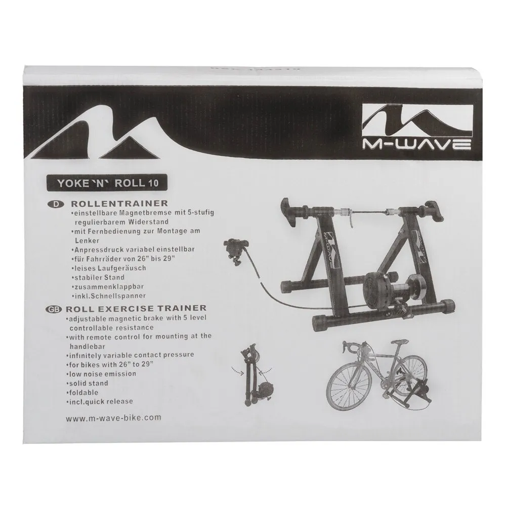 M-Wave Yoke N Roll 10 Turbobrännare, Black, One Size M-Wave Yoke N Roll 10 Turbobrännare, Black, One Size