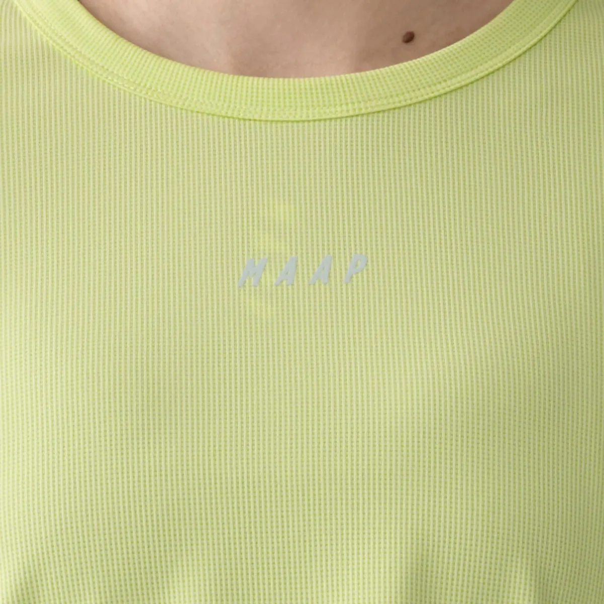 MAAP Alt Road Women Cropped Tee, Shadow Lime, M MAAP Alt Road Women Cropped Tee, Shadow Lime, M