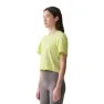 MAAP Alt Road Women Cropped Tee, Shadow Lime, M