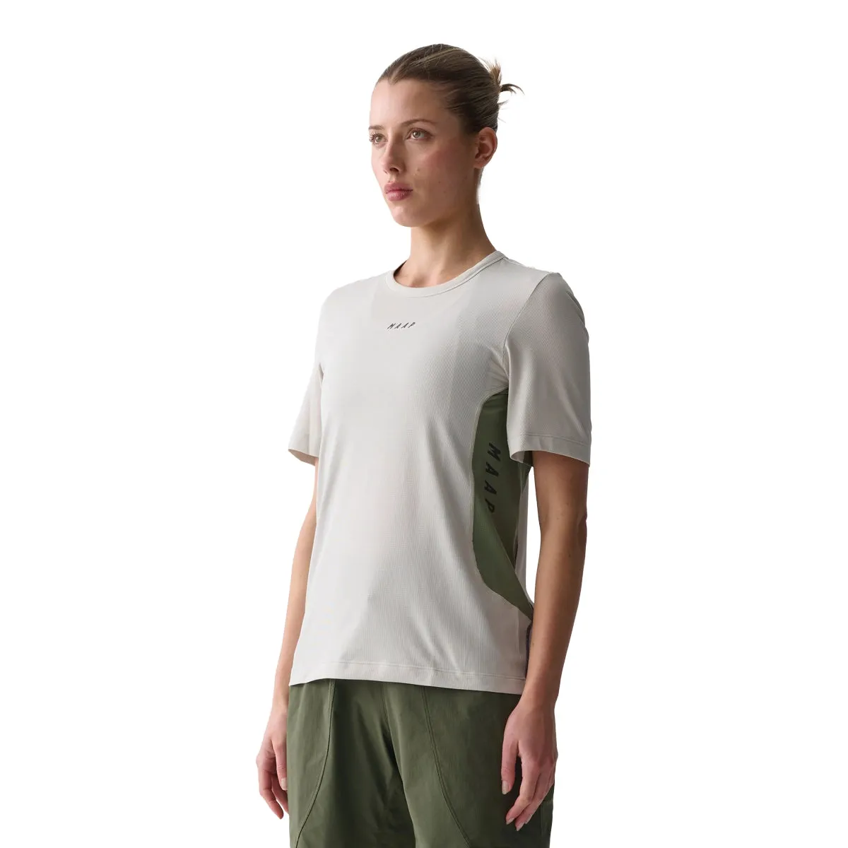 MAAP Alt Road Women Tech Tee, Fog, XXS MAAP Alt Road Women Tech Tee, Fog, XXS
