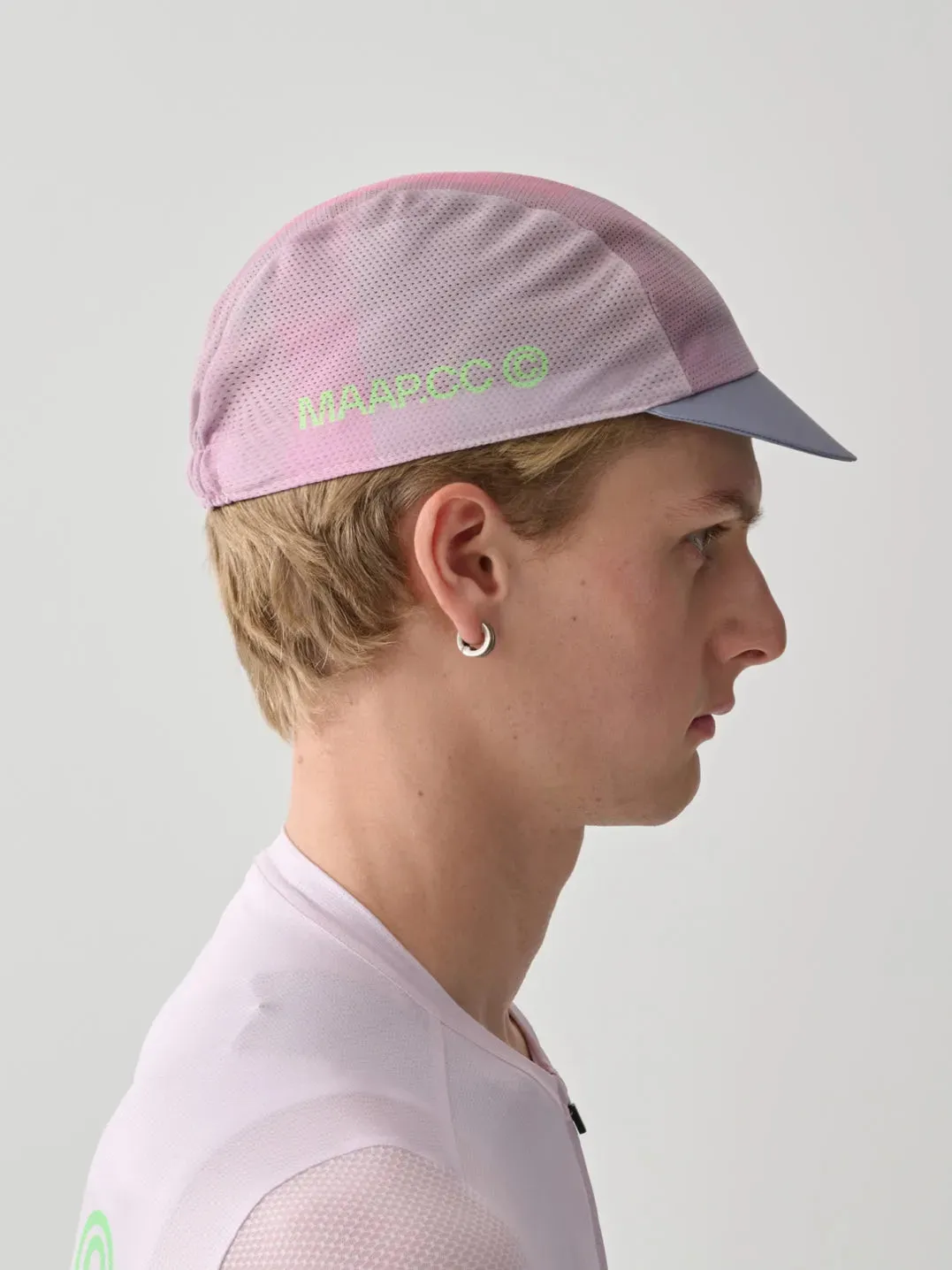 MAAP Blur Cycling Cap, Rosa/fluoro