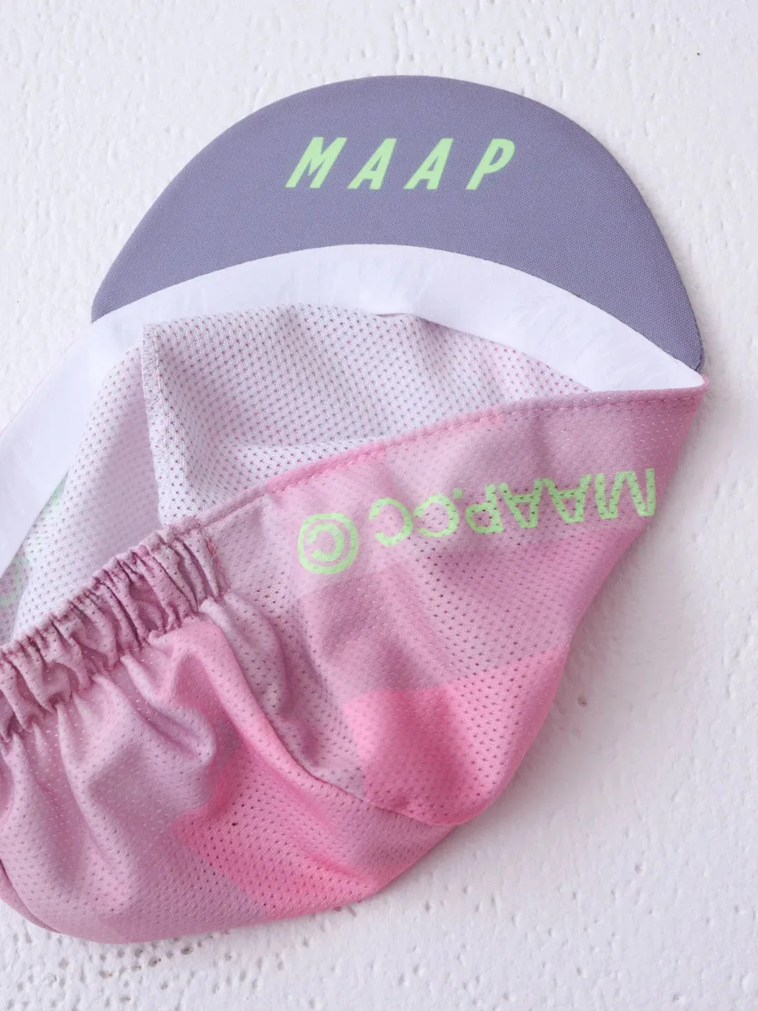 MAAP Blur Cycling Cap, Rosa/fluoro