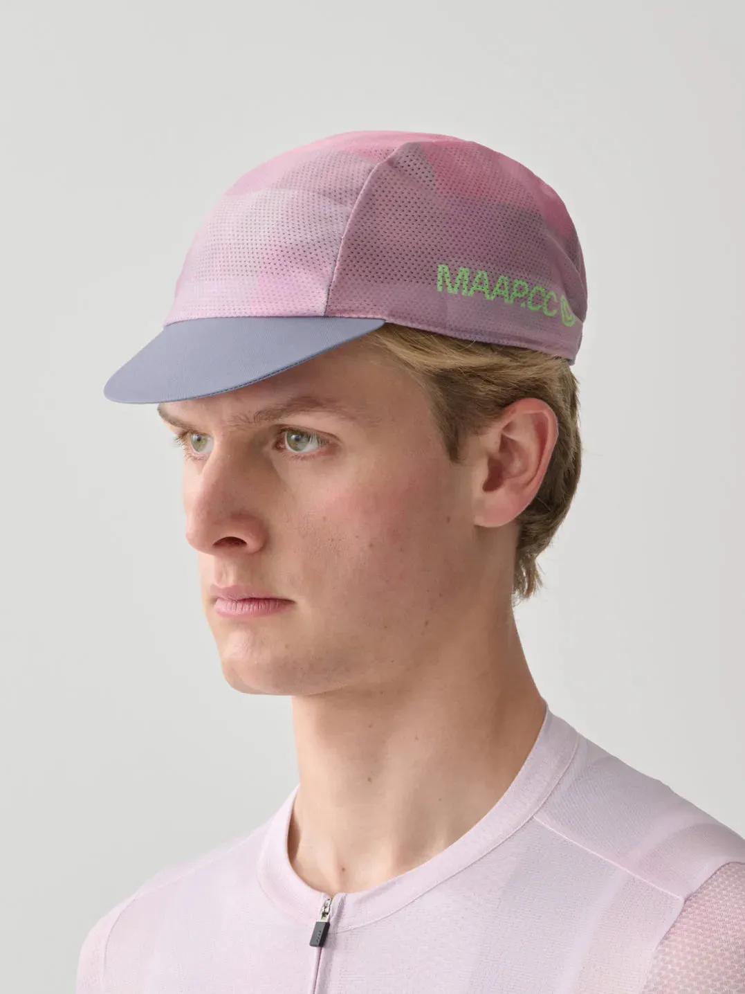 MAAP Blur Cycling Cap, Rosa/fluoro