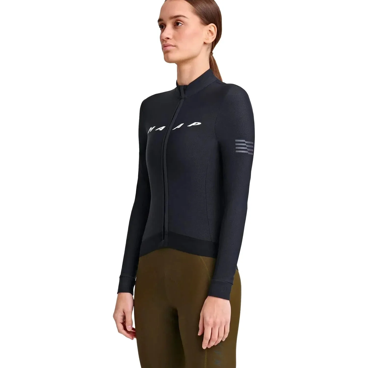 MAAP Evade Thermal LS Women Jersey, Black MAAP Evade Thermal LS Women Jersey, Black