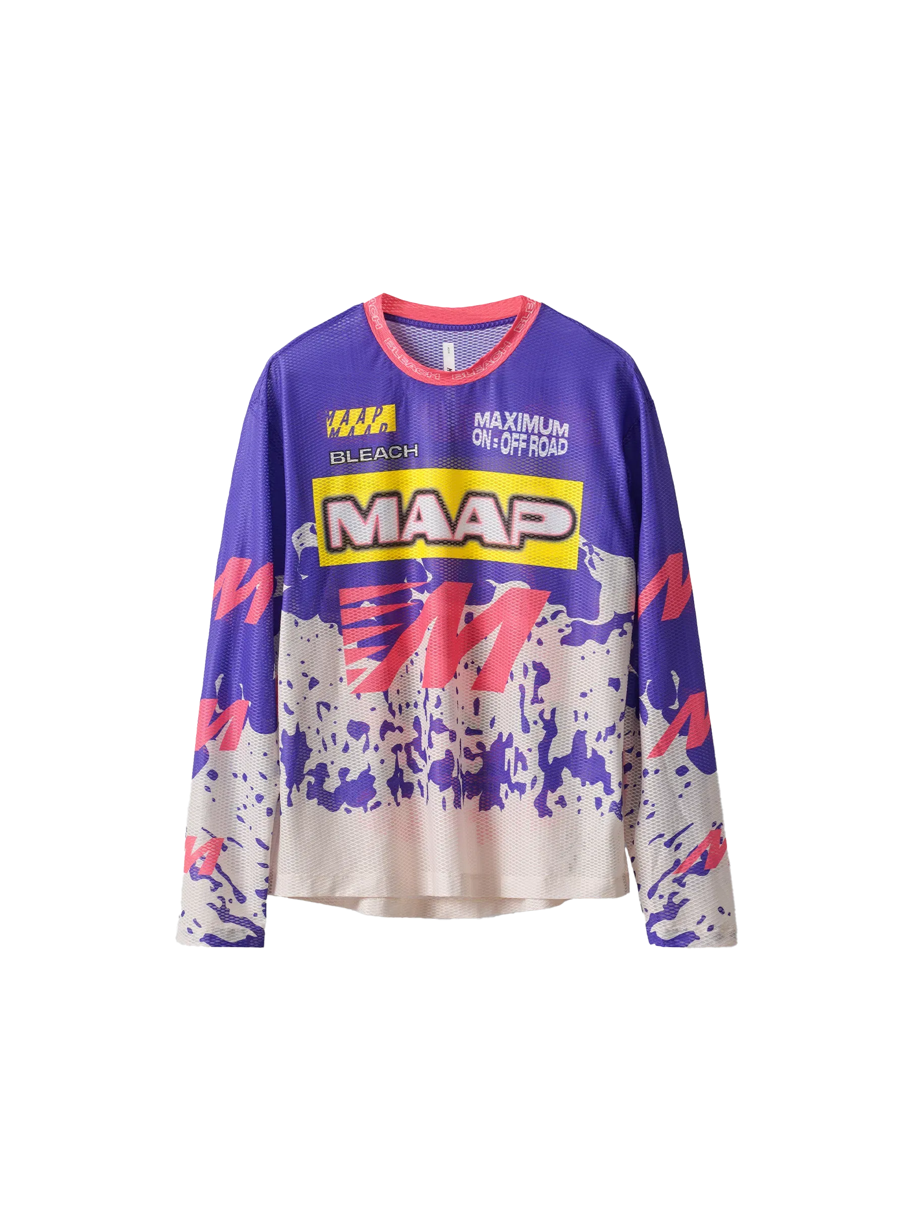 MAAP X BLEACH Mesh LS Tee, Purple mix, S MAAP X BLEACH Mesh LS Tee, Purple mix, S