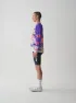 MAAP X BLEACH Mesh LS Tee, Purple mix, S