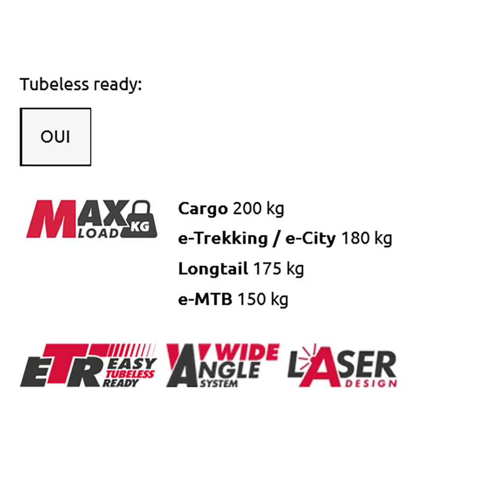 Mach1 Klixx 25 27.5´´ Disc Tubeless Fälg, Black, 27.5" 32H