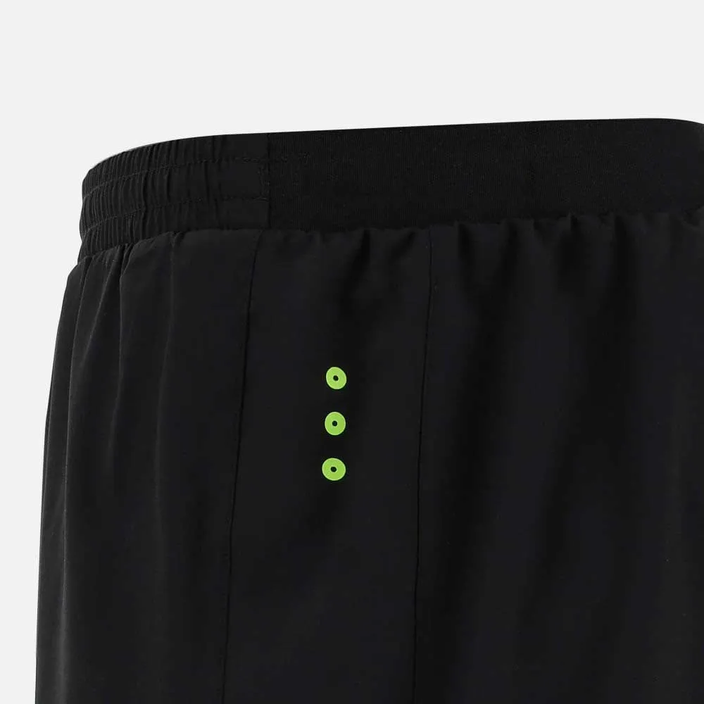 Macron Timon Shorts male, Black / neon yellow