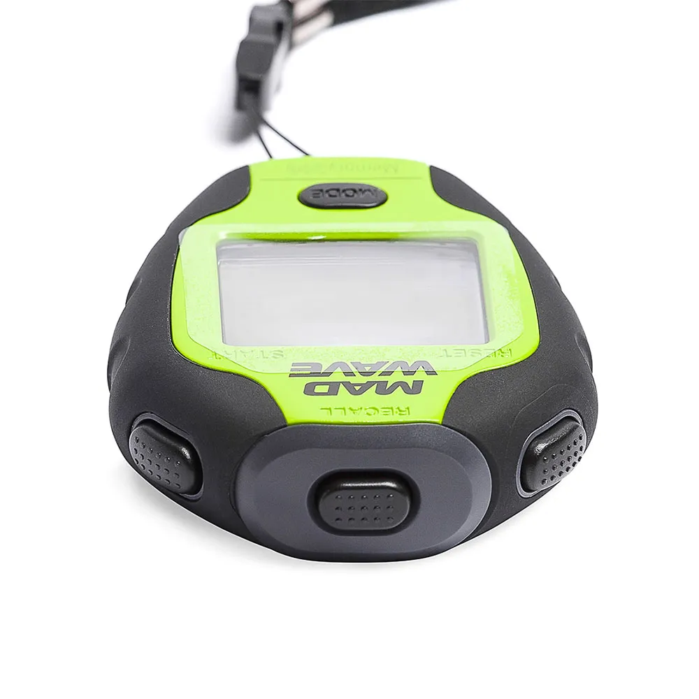 Madwave 200 Memory Stoppur unisex, Green, One Size