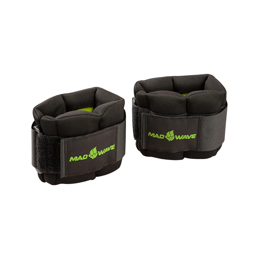 Madwave Aquaweights Vattenarmband För Handled/fotled unisex, Black