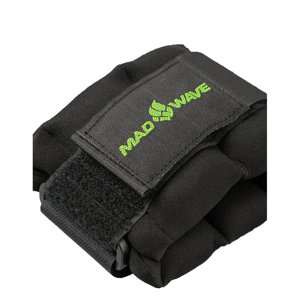 Madwave Aquaweights Vattenarmband För Handled/fotled unisex, Black