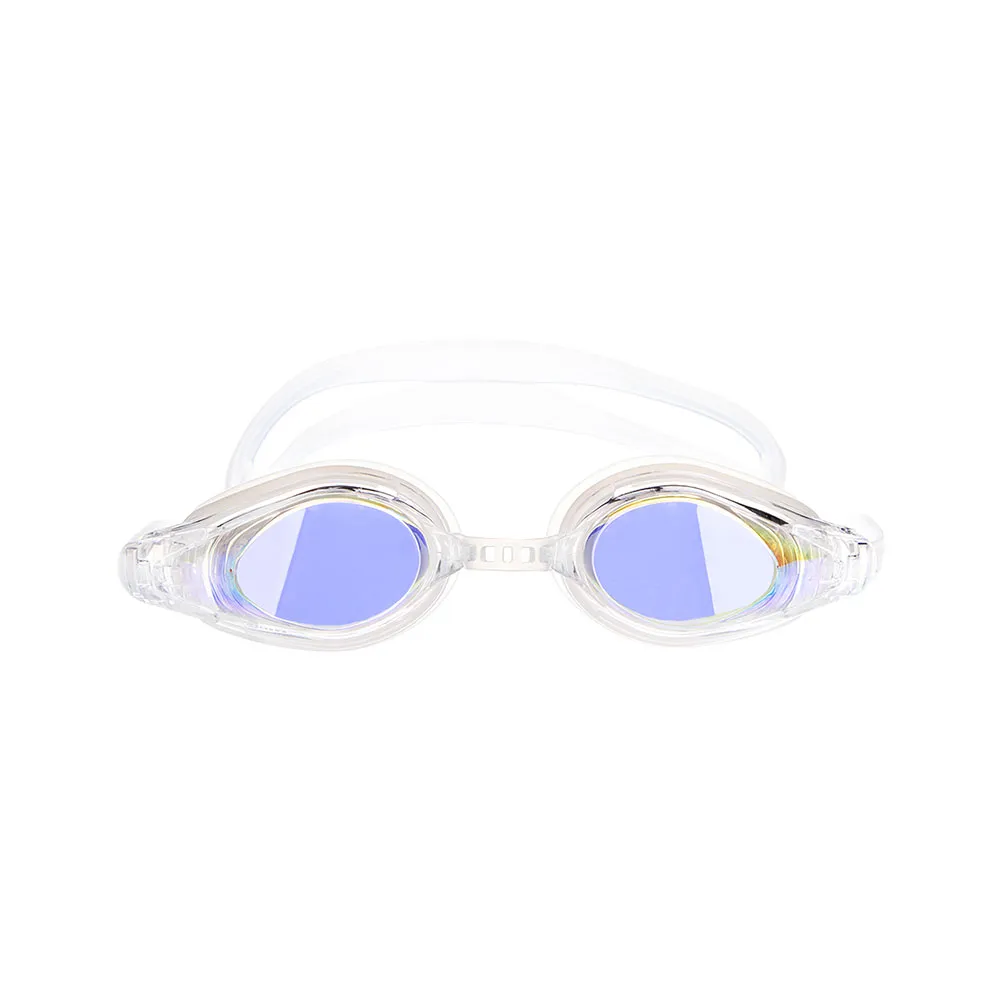 Madwave Competition Mirror Automatic Simglasögon Med Spegelglas unisex, White, One Size