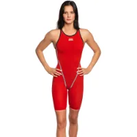 Madwave Forceshell Evolution öppen Ryggtävlingsbaddräkt female