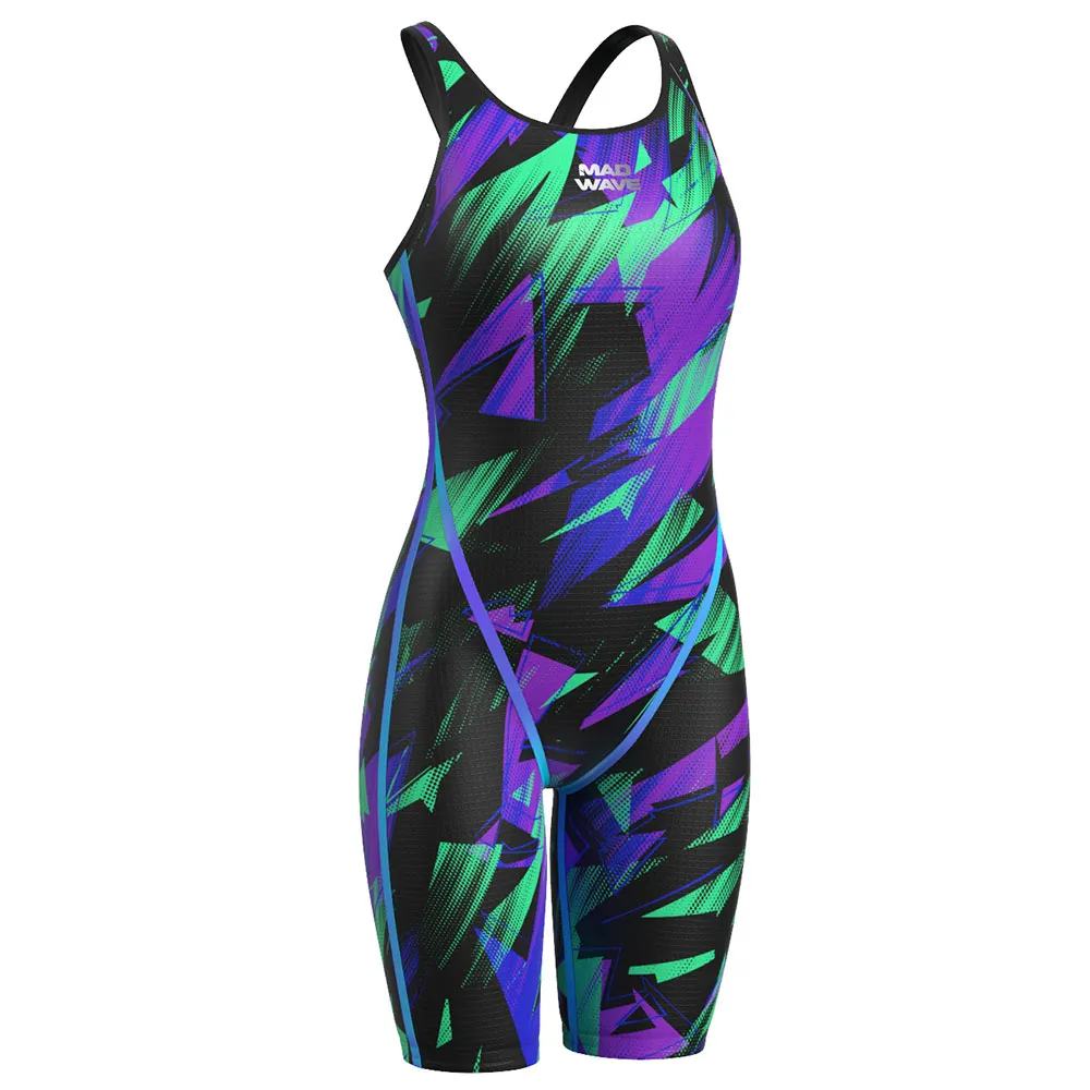 Madwave Forceshell Evolution öppen Ryggtävlingsbaddräkt female