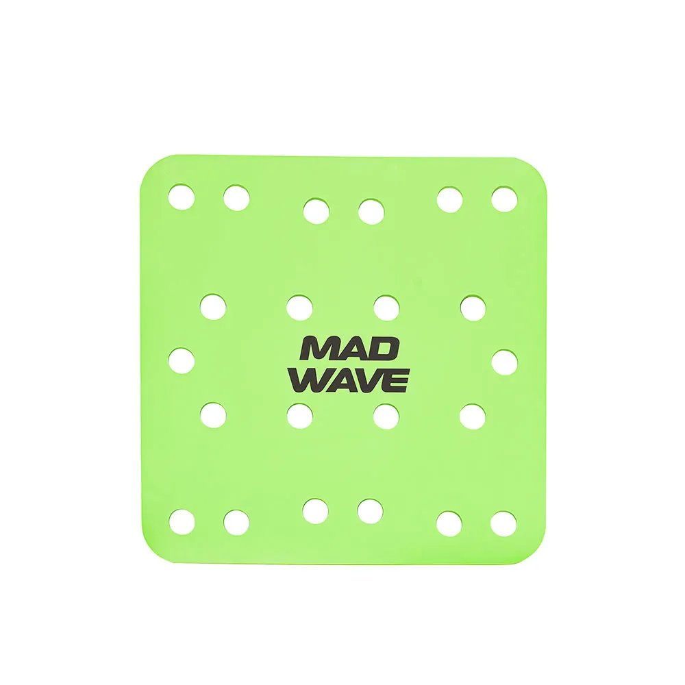 Madwave Island Flytande Matta Med Hål unisex, Green, 100 x 100 x 4cm