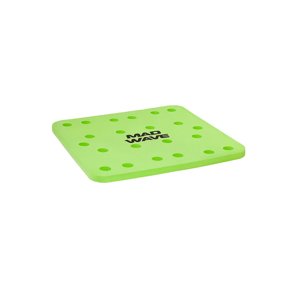 Madwave Island Flytande Matta Med Hål unisex, Green, 100 x 100 x 4cm